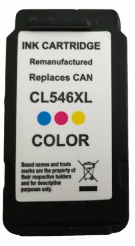 Cartuccia Canon mg2450 mg2550 ip 2850 mg2950 mx495 - Compatibile - Tricromia (Kit 3 Colori) - CL-546XL da 300 pagine A4