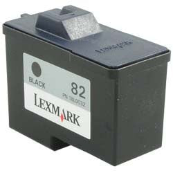 Cartuccia Lexmark Z55 Z55SE Z65 Z65N X5150 X5190 X6150 X6190 N 82 - Rigenerata - Nero - LE18L0032 da  pagine A4