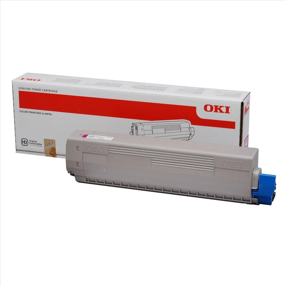 Toner OKI C833 C843 - Originale - Magenta - 46443102 da 10.000 Pagine A4