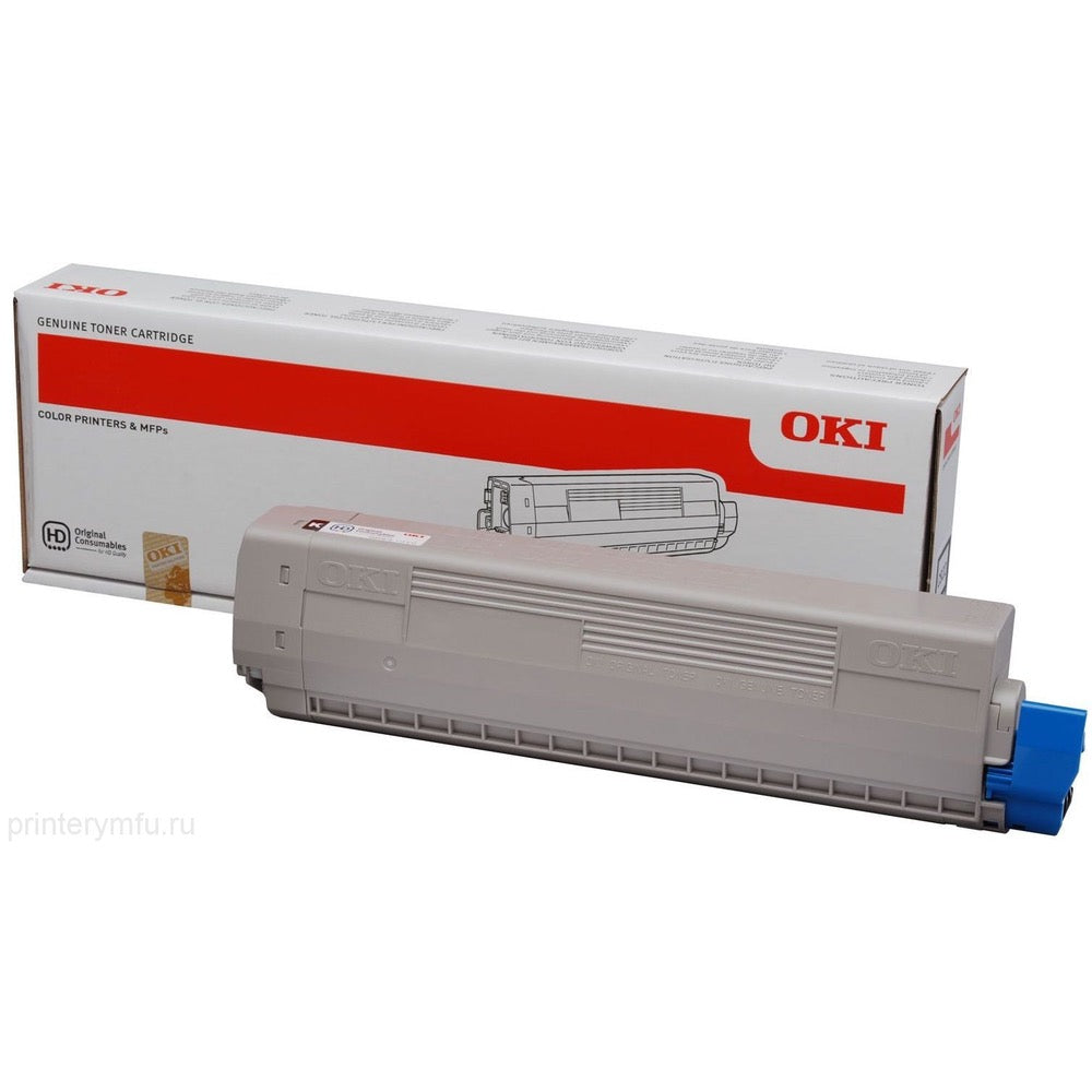 Toner OKI C833 C843 - Originale - Nero - 46443104 da 10.000 Pagine A4
