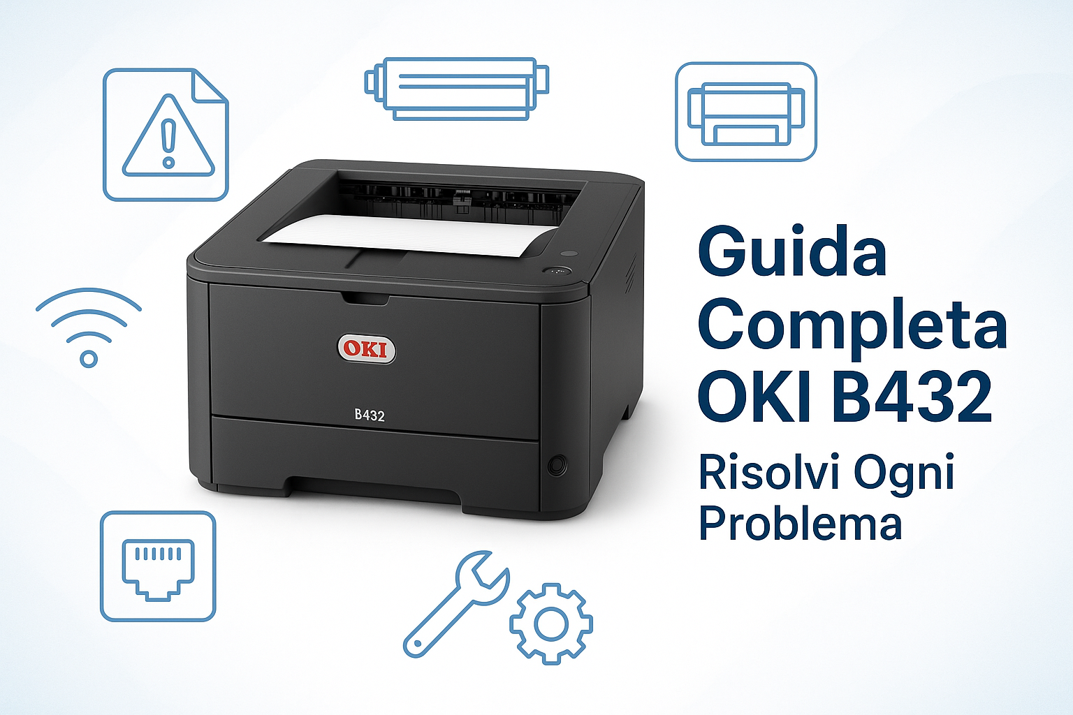 Problemi OKI B432: Guida Completa aagli Errori più Frequenti - Tonerpro