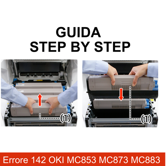Errore 142 OKI MC853 MC873 MC883: Guida per Risolvere il Problema del Tamburo
