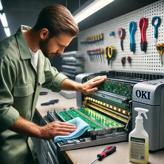 Come Pulire le Barre Led: Guida Completa Stampanti OKI C532, MC563 e MC573