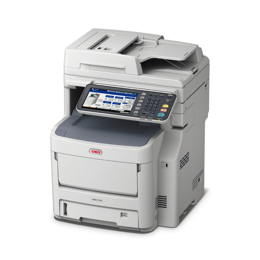 OKI ES7470 A4 Colour Multifunction Refurbished Printer, High Performance, 34 pages per minute