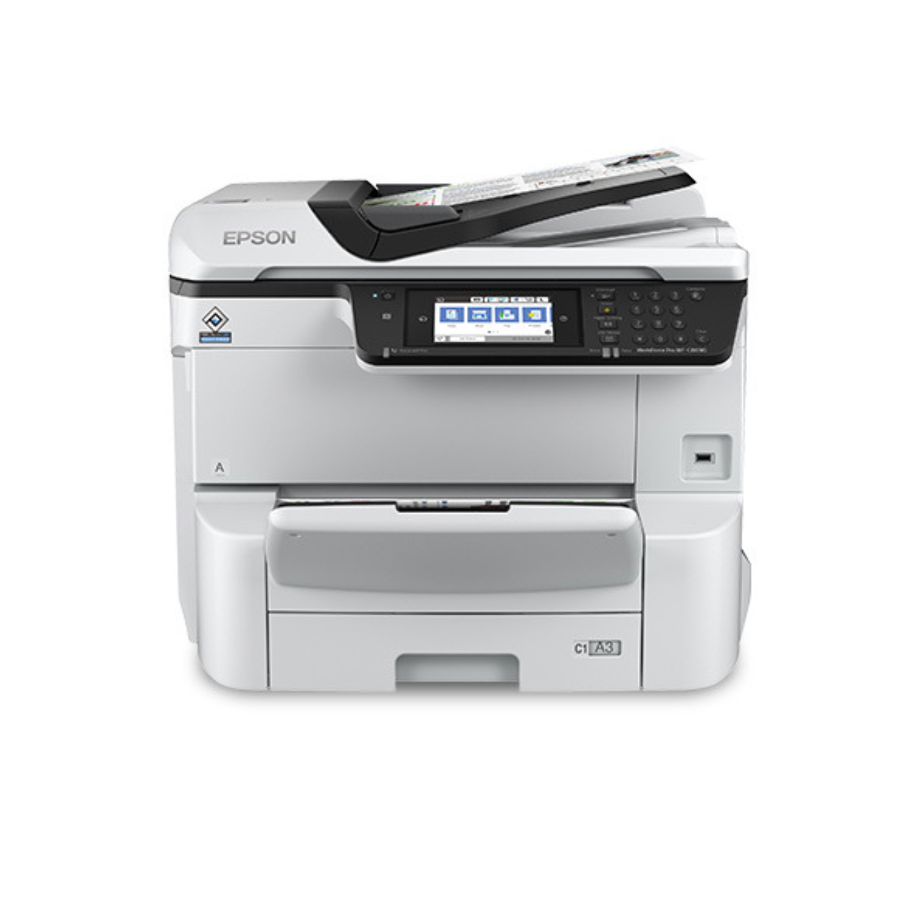 Stampante ricondizionata WF - C8690 Epson, Multifunzione inkjet A3