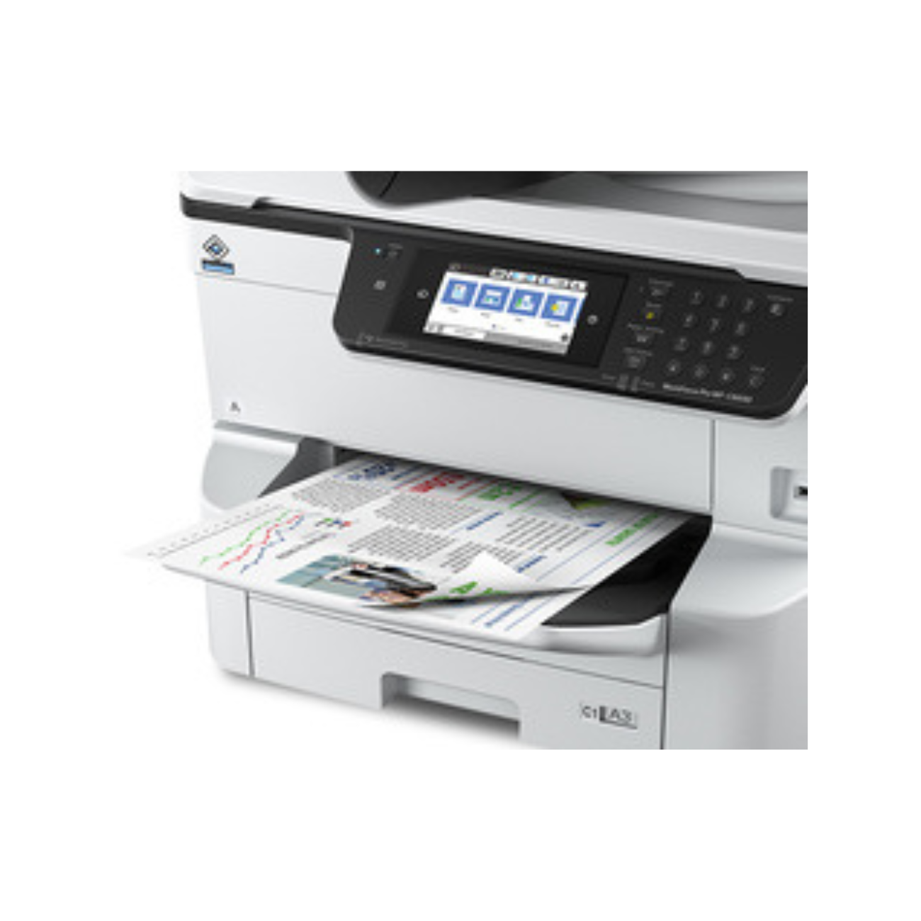 Stampante ricondizionata WF - C8690 Epson, Multifunzione inkjet A3