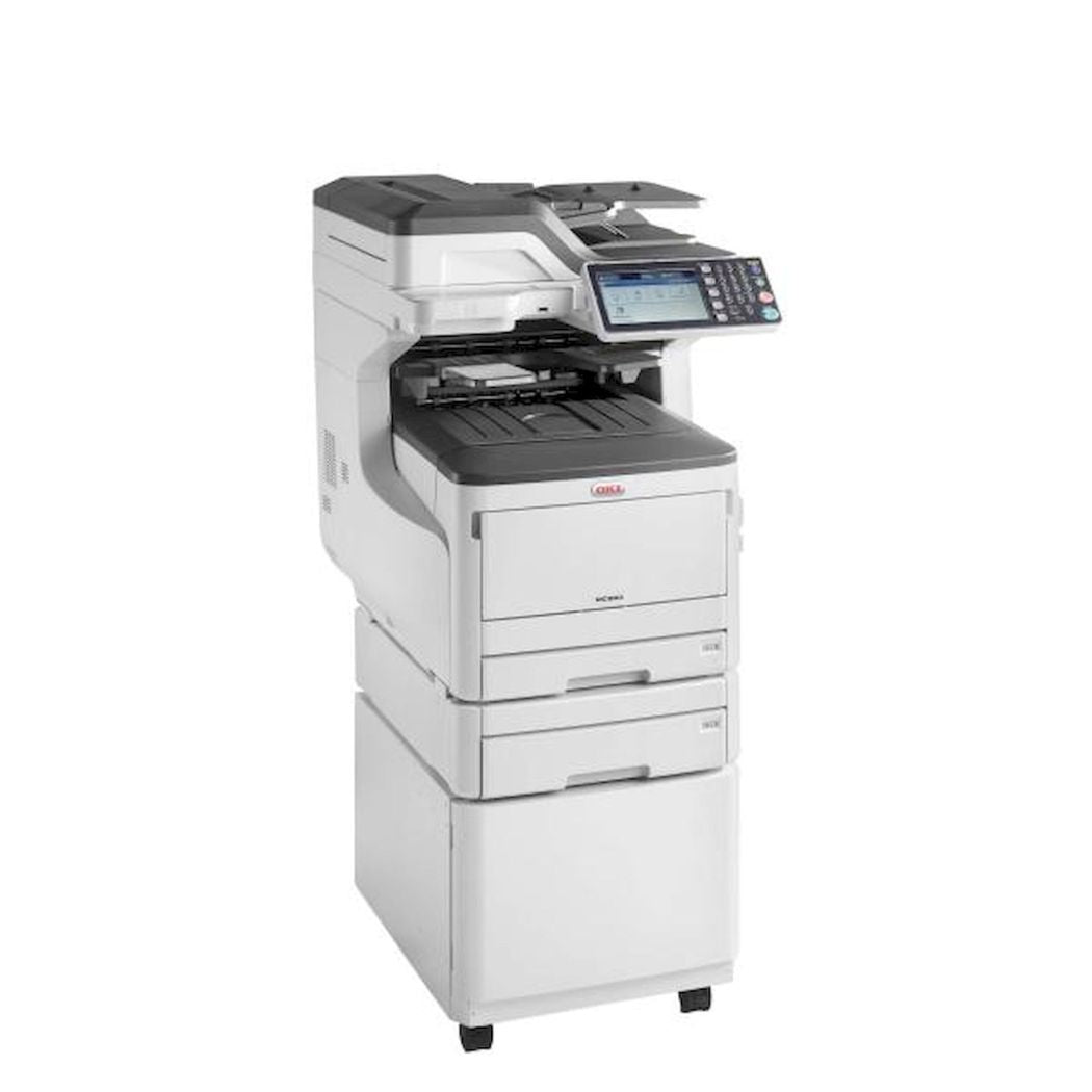 Stampante ricondizionata OKI MC853 multifunzione a colori formato A3, Banner, 23 ppm