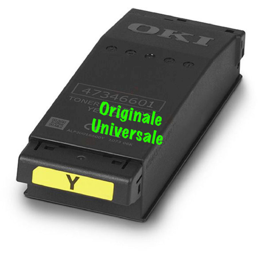 Toner-Originale-Universale™ -OKI-per-C650, C 650 dn-Giallo -6.000 Pagine-09006129