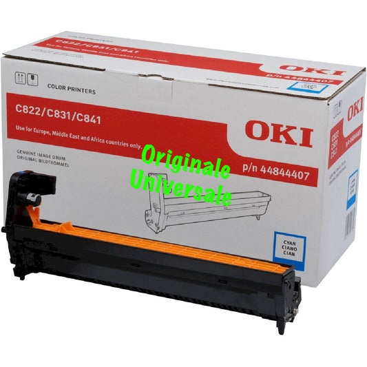 Tamburo-Originale-Universale™ -OKI-per-C813, C 813 dn-Ciano-30.000 Pagine-46438023