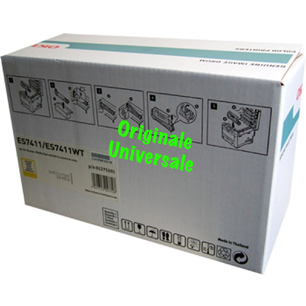 Tamburo-Originale-Universale™ -OKI-per-ES7412, ES 7412 dn-Giallo --46507417