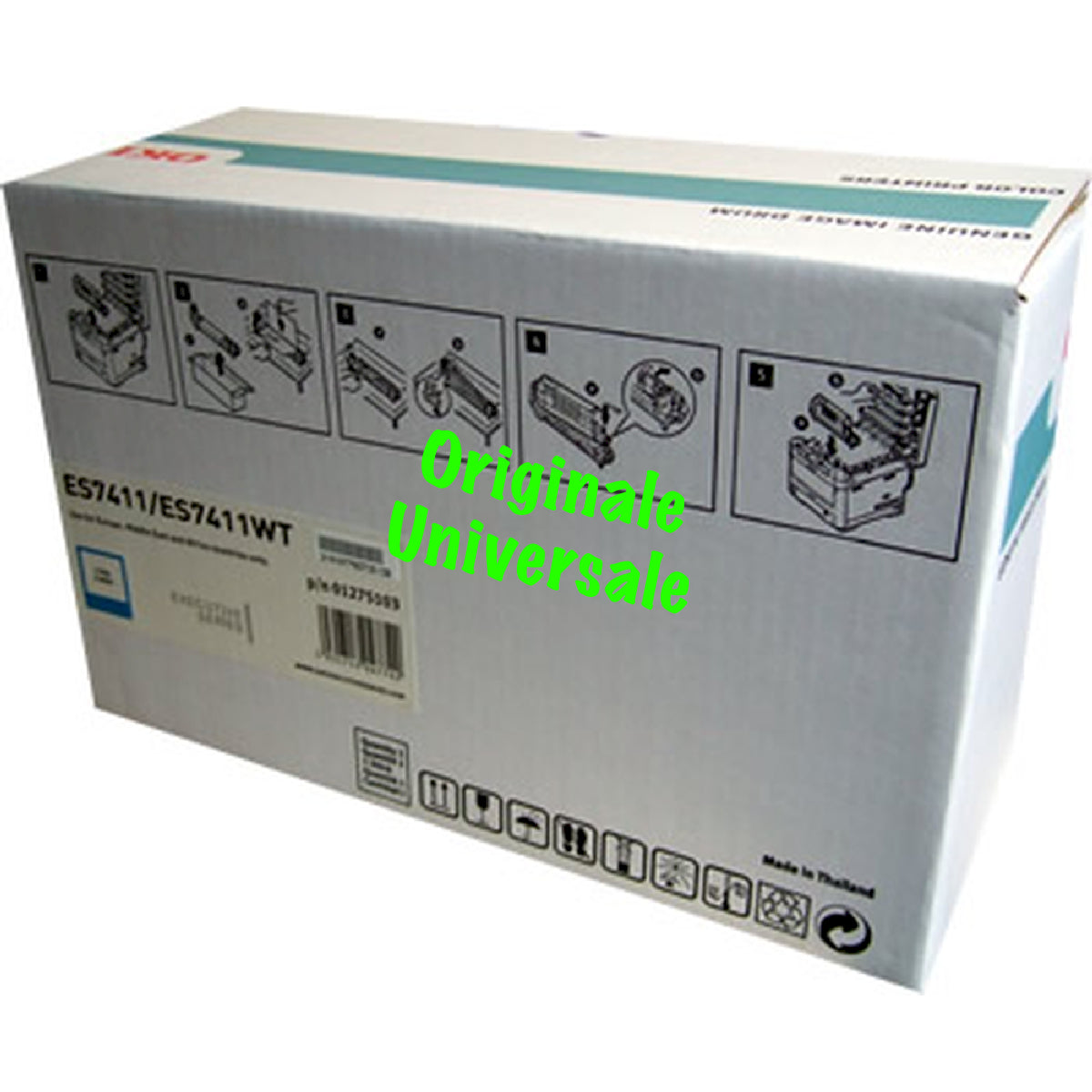 Tamburo-Originale-Universale™ -OKI-per-ES7412, ES 7412 dn-Ciano --46507419