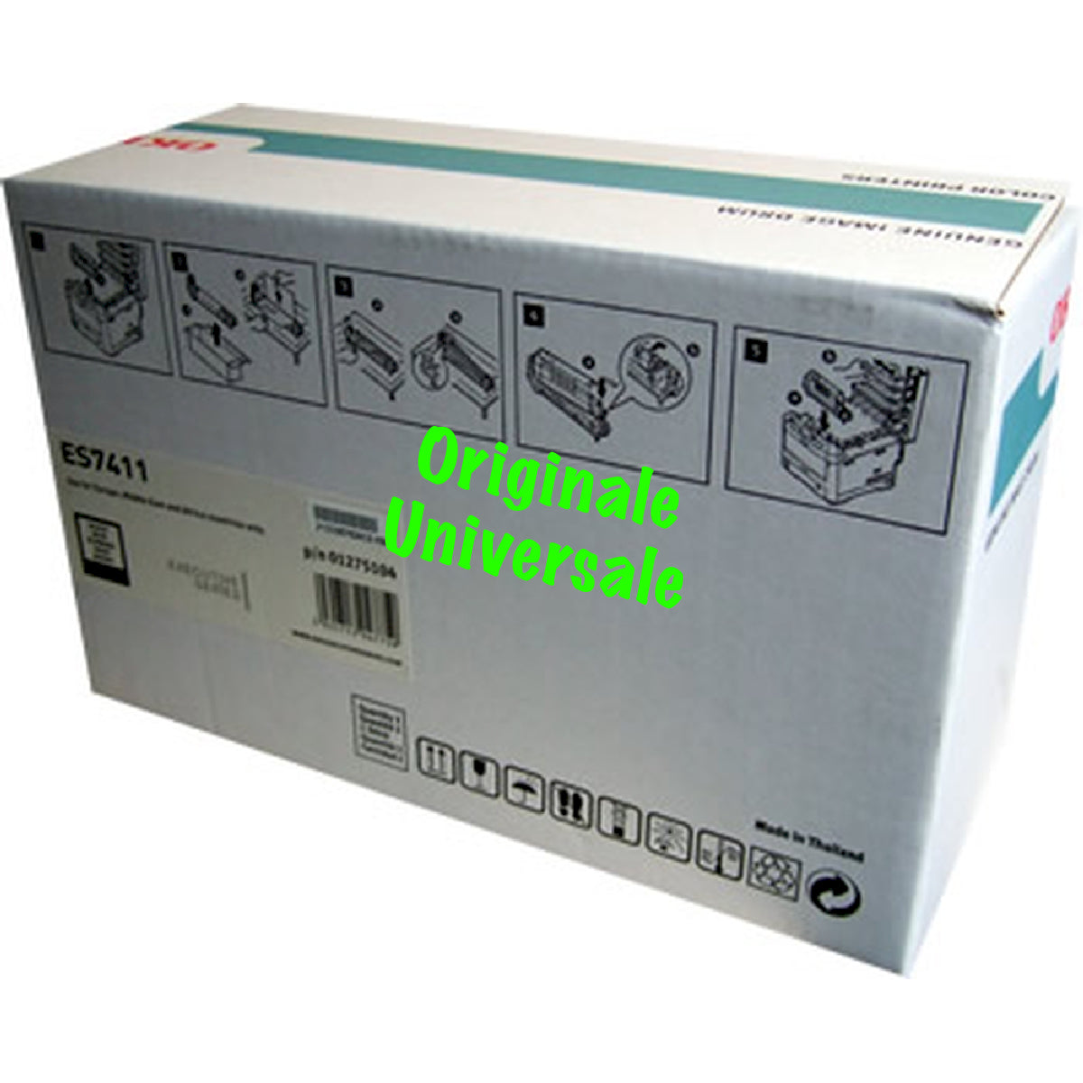 Tamburo-Originale-Universale™ -OKI-per-ES7412, ES 7412 dn-Nero --46507420