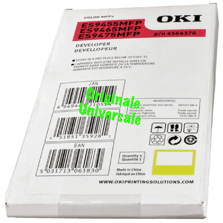 Developer-Originale-Universale™ -OKI-per-ES9455 ES9465 ES9475-Giallo-70.000 pag. (84.000 pag. ES9475)-45643701