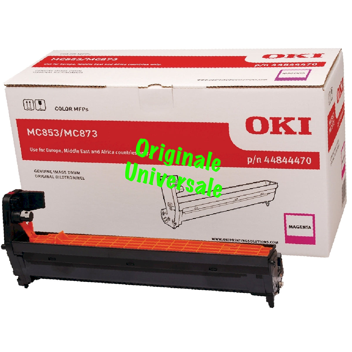 Tamburo-Originale-Universale™ -OKI-per-MC853 MC873 MC863 MC883-Magenta-30.000 Pagine-44844470