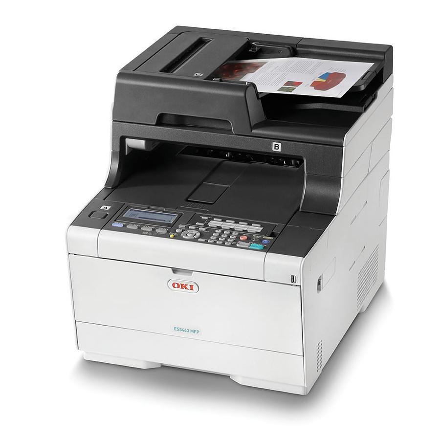 Stampante ricondizionata OKI ES5463 multifunzione a colori, 30 pagine al minuto