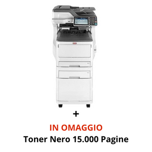 Stampante ricondizionata OKI ES8473 multifunzione a colori con cassettiera, 35 pagine al minuto