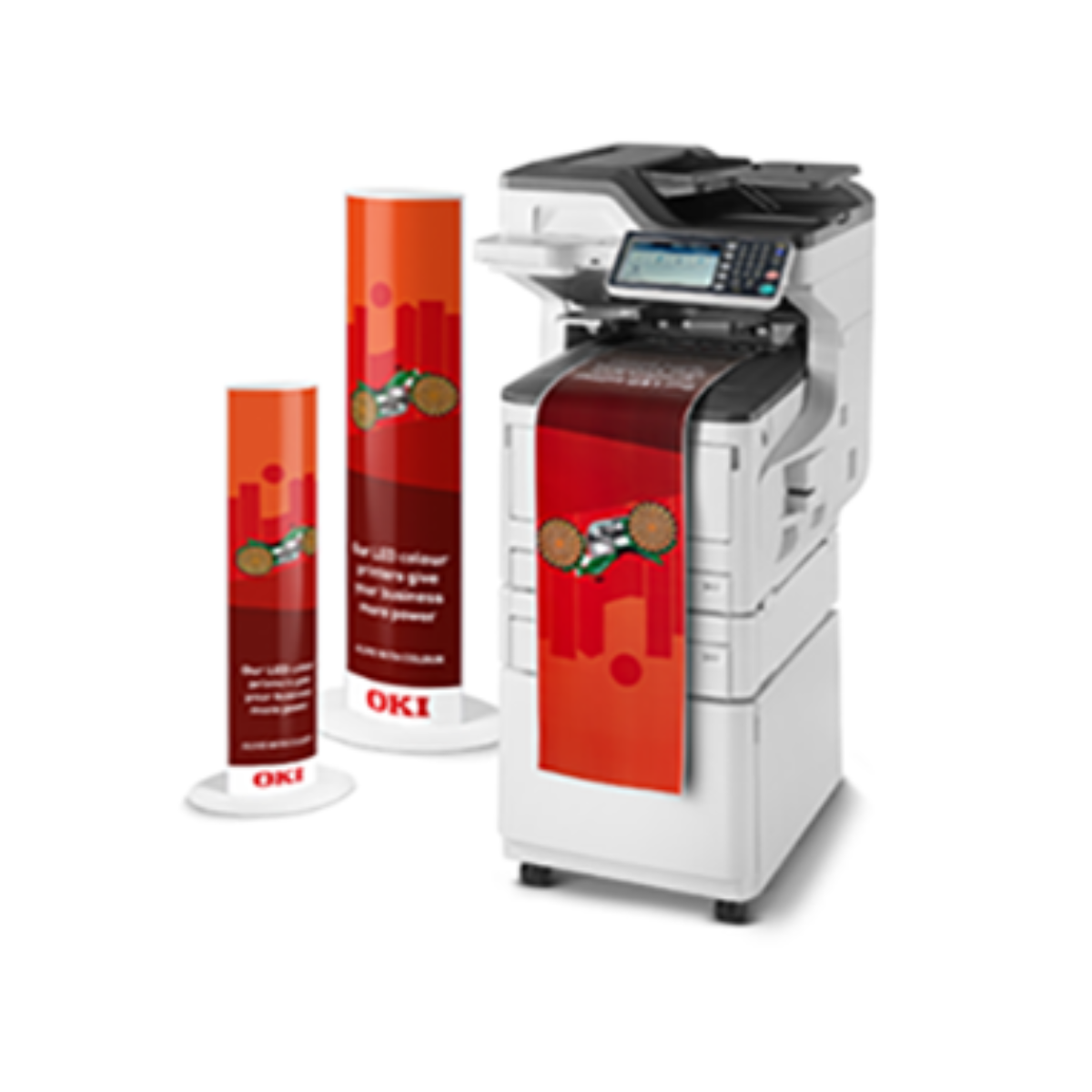 Stampante OKI MC873 alte prestazioni