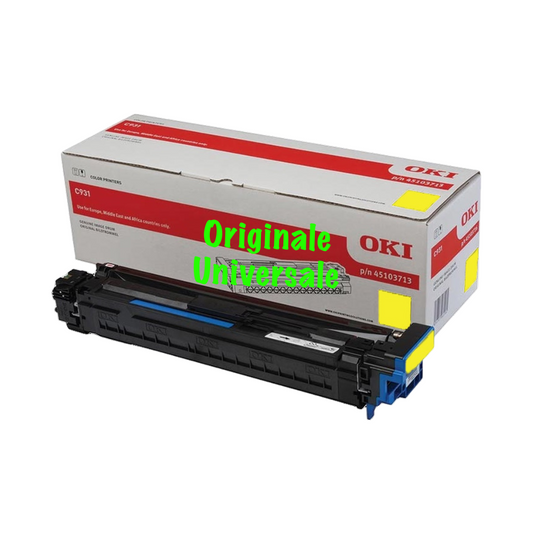 OKI Original-Universal™ Drum for C931 C911 40,000 A4 Pages - Yellow - 45103713