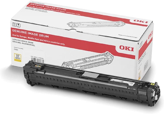 Tamburo originale per le stampanti OKI C650, C650dn da 50.000 Pagine A4 - Giallo - Cod 9006134
