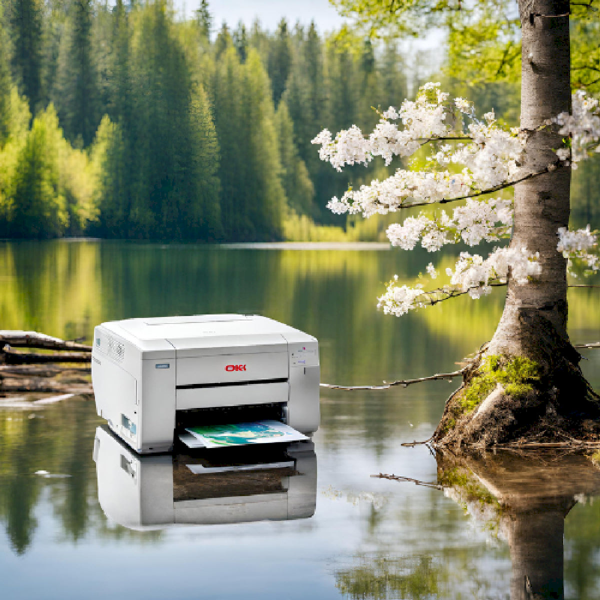 Tamburo-Originale-Universale™ -OKI-per-ES8460-Ciano-20.000 Pagine-01247403