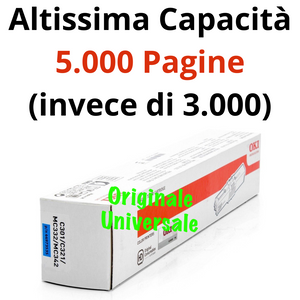 Toner OKI Originale-Universale™ per C332 MC363 da 5.000 Pagine A4 - Ciano - Sostituisce 46508715 e 46508711