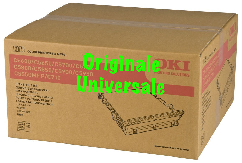 Cinghia-Originale-Universale™ -OKI-per-C5600 C5700 C5800 C5900 C5550 C710 MC560 C5850 C5950 C5650 C5750-N/A-60.000 Pagine-43363412