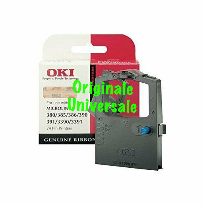 Nastro-Originale-Universale™ -OKI-per-ML320 Flatbed ML390-Nero-2.500 Pagine-9002310