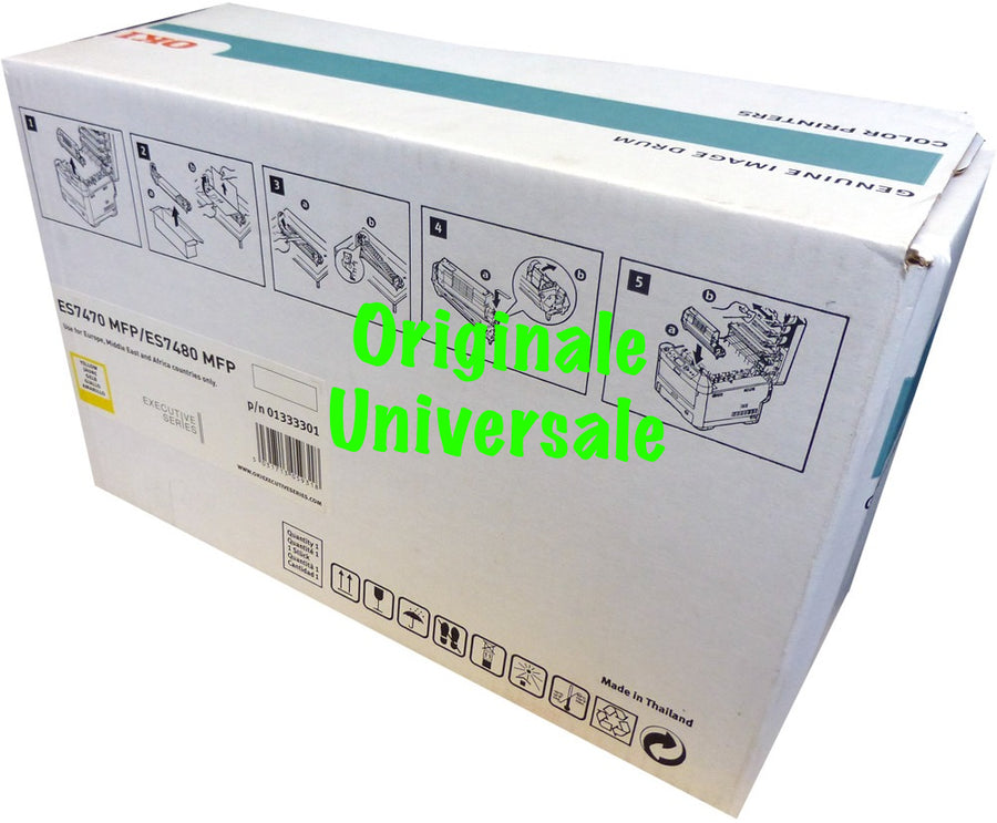 Tamburo-Originale-Universale™ -OKI-per-ES7470 ES7480 ES 7470 7480-Giallo-30.000 Pagine-01333301