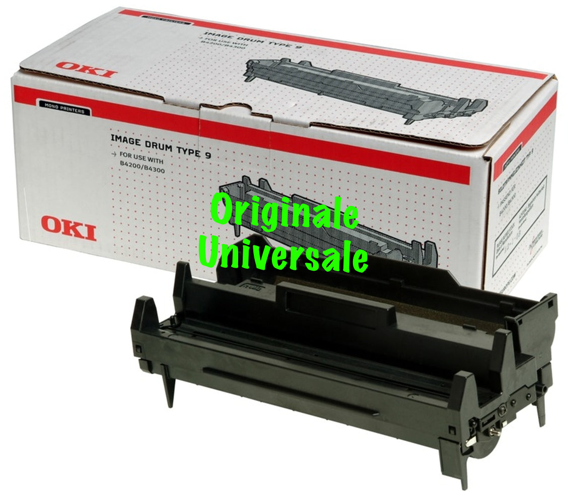 Tamburo-Originale-Universale™ -OKI-per-B4100 B4200 B4300-Nero-5.000 Pagine-42102802