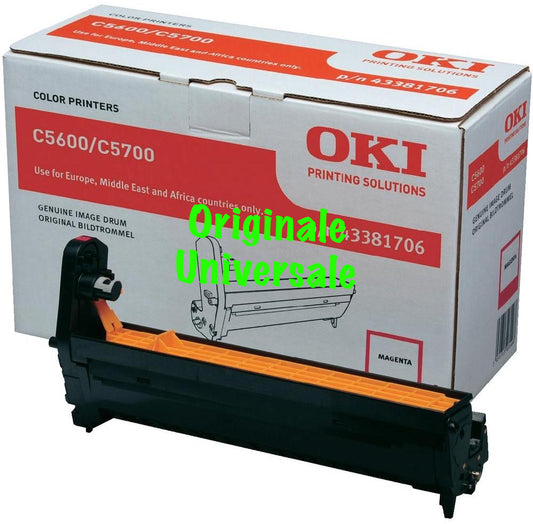 Tamburo-Originale-Universale™ -OKI-per-C5600 C5700-Magenta-20.000 Pagine-43381706