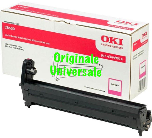 Tamburo-Originale-Universale™ -OKI-per-C8600 C8800-Magenta-20.000 Pagine-43449014