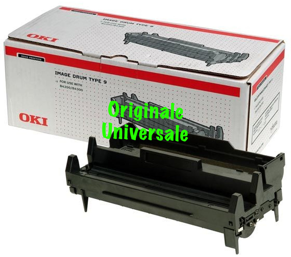 Tamburo-Originale-Universale™ -OKI-per-B4400 B4600-Nero-5.000 Pagine-43501902