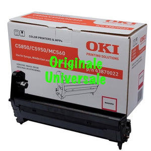 Tamburo-Originale-Universale™ -OKI-per-C5850 C5950 MC560-Magenta-20.000 Pagine-43870022