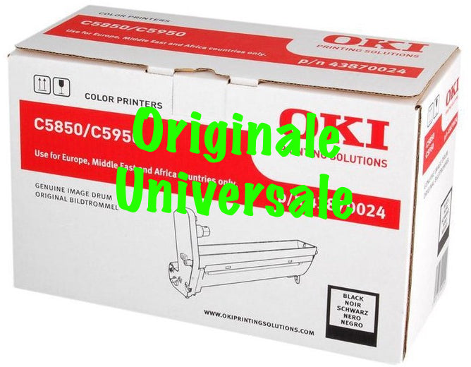 Tamburo-Originale-Universale™ -OKI-per-C5850 C5950 MC560-Nero-20.000 Pagine-43870024