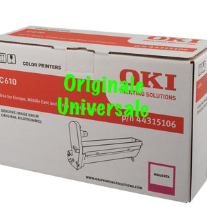 Tamburo OKI Originale-Universale™ per C610 da 20.000 Pagine A4 - Magenta - 44315106