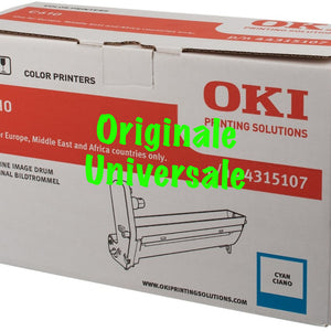 Tamburo OKI Originale-Universale™ per C610 da 20.000 Pagine A4 - Ciano - 44315107