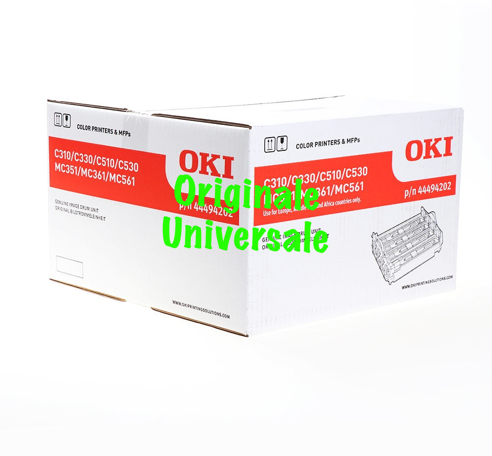 Tamburo-Originale-Universale™ -OKI-per-C310 C330 C510 C530 MC351 MC361 MC561-4 Colori-20.000 Pagine-44494202