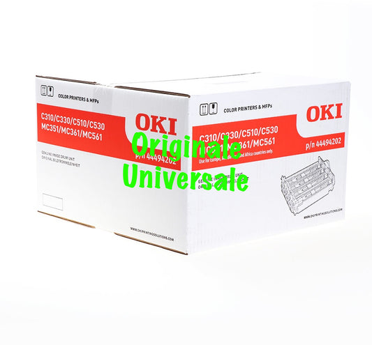 Tamburo-Originale-Universale™ -OKI-per-C310 C330 C510 C530 MC351 MC361 MC561-4 Colori-20.000 Pagine-44494202