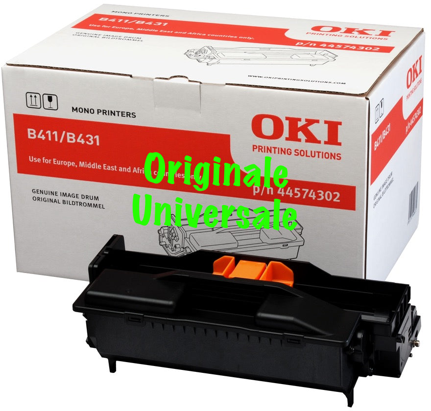 Tamburo-Originale-Universale™ -OKI-per-B412 B432 B512 MB472 MB492 MB562 B411 B431 MB461 MB471 MB491-Nero-25.000 Pagine-44574302