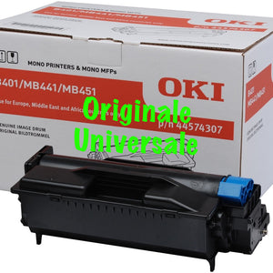 Tamburo-Originale-Universale™ -OKI-per-B401 MB441 MB451-Nero-5.000 Pagine-44574307
