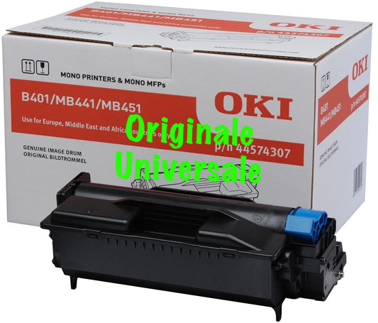 Tamburo-Originale-Universale™ -OKI-per-B401 MB441 MB451-Nero-5.000 Pagine-44574307