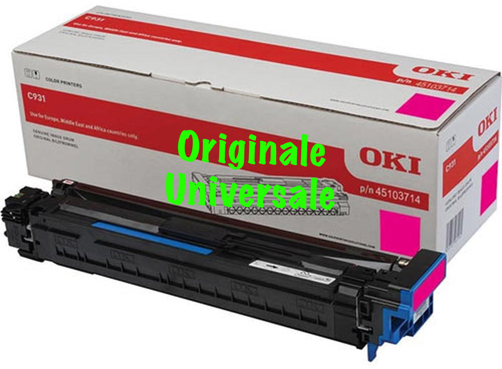 Tamburo-Originale-Universale™ -OKI-per-C931 C911-Magenta-40.000 Pagine-45103714