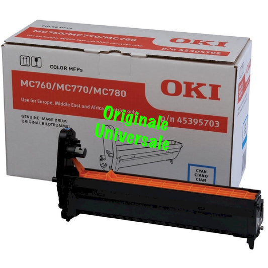 Tamburo-Originale-Universale™ -OKI-per-MC760 MC770 MC780-Ciano-30.000 Pagine-45395703