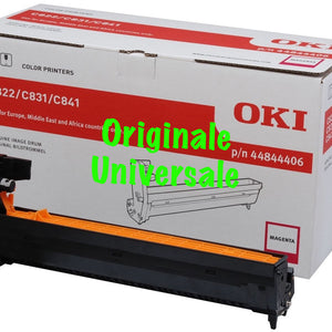 Tamburo-Originale-Universale™ -OKI-per-C823 C833 C843-Magenta-30.000 Pagine-46438002