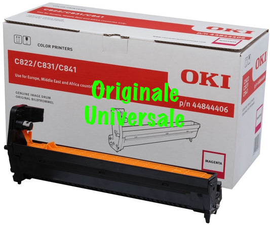 Tamburo-Originale-Universale™ -OKI-per-C823 C833 C843-Magenta-30.000 Pagine-46438002
