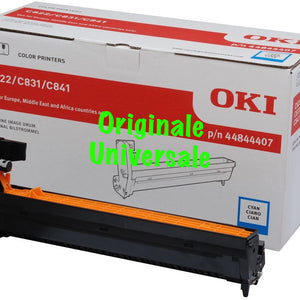 Tamburo-Originale-Universale™ -OKI-per-C823 C833 C843-Ciano-30.000 Pagine-46438003
