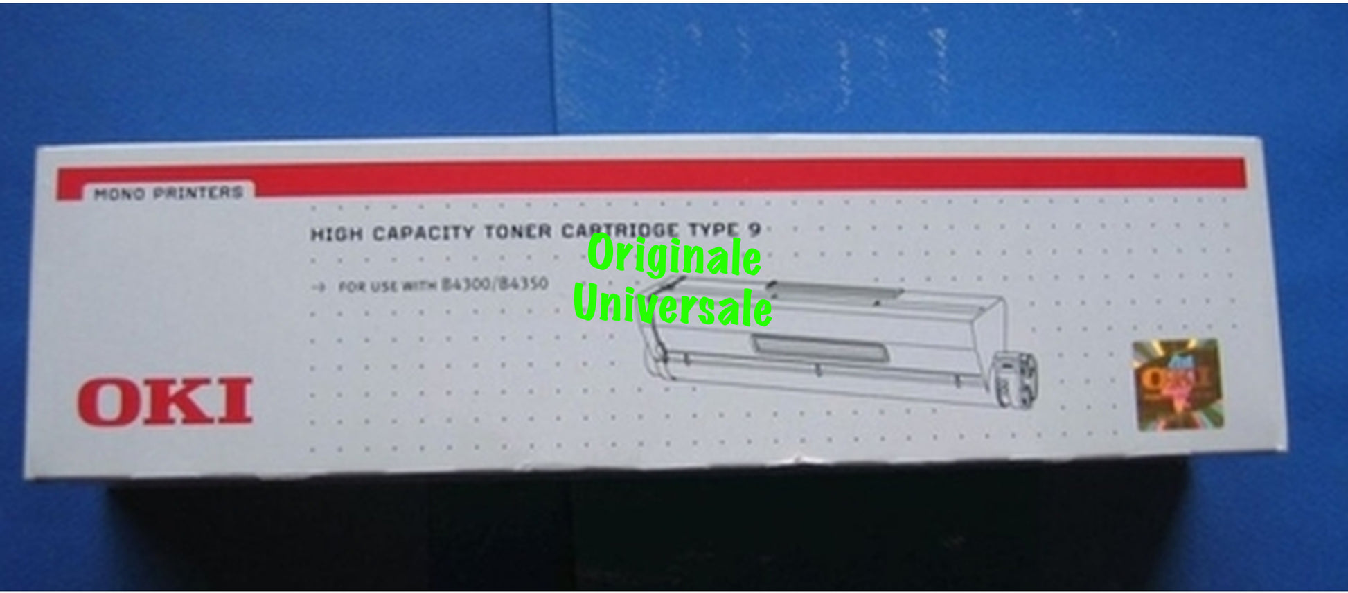Toner-Originale-Universale™ -OKI-per-B4300 B4350-Nero-6.000 Pagine-01101202