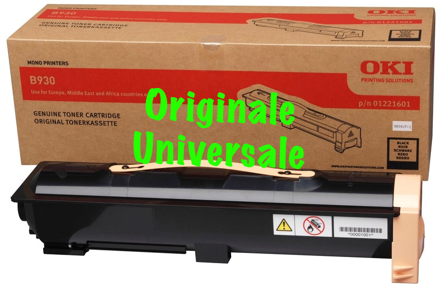 Toner-Originale-Universale™ -OKI-per-B930-Nero-3.000 Pagine-1221601