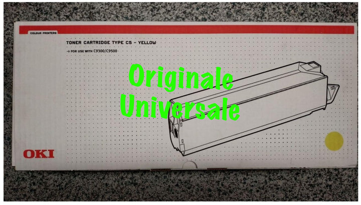 Toner-Originale-Universale™ -OKI-per-C9300 9500 e V2 Multi-Giallo-15.000 Pagine-41963605