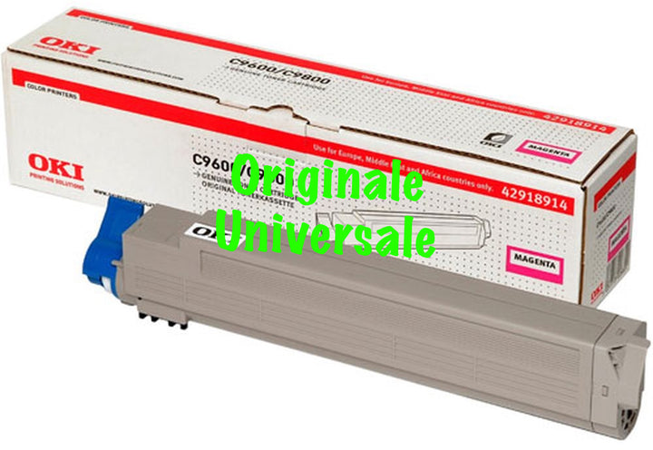 Toner-Originale-Universale™ -OKI-per-C9600 C9650 C9800 C9850-Magenta-15.000 Pagine-42918914